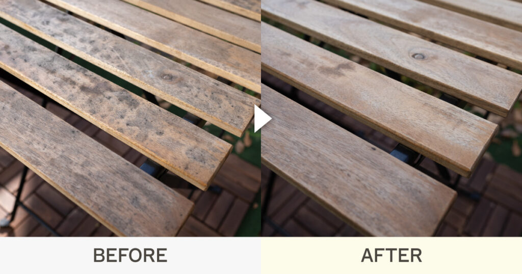 キラク使用前後の比較